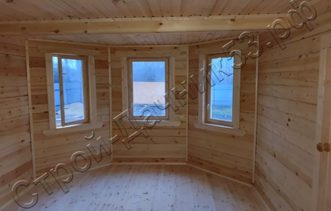 4 Брусовая баня  Б-38, 7.5х6м, 37,5 М², Тульская область, г. Узловая (6)